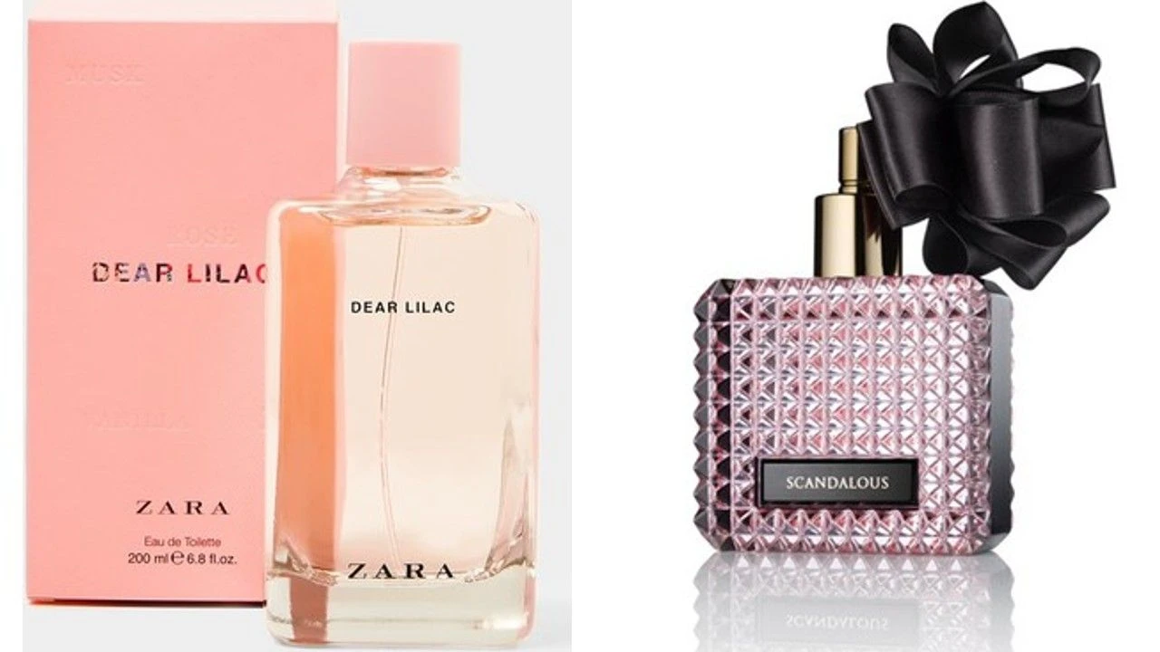 Zara Dear Lilac parfümün benzediği koku Victoria’s Secret Scandalous parfümüdür